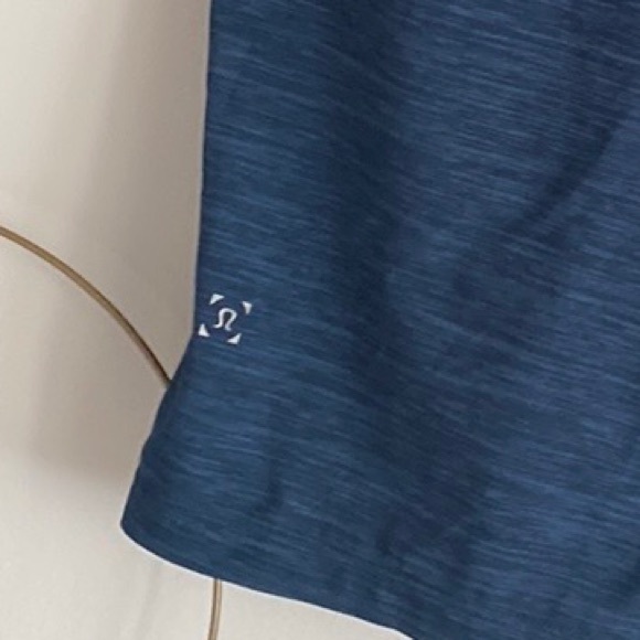 Lululemon T.H.E. Short 9" size s men’s 
Heathered  Iron Blue True Navy shorts - Picture 15 of 15